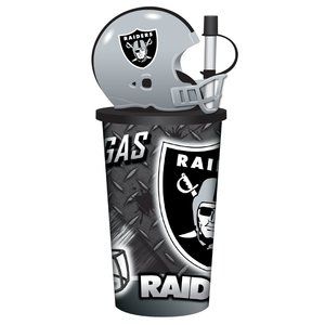 NFL Las Vegas Raiders 32oz. Helmet Cup w/Straw